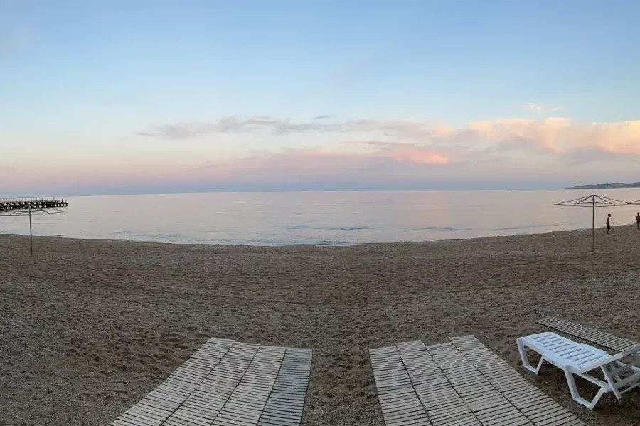Наш пляж в Феодосии